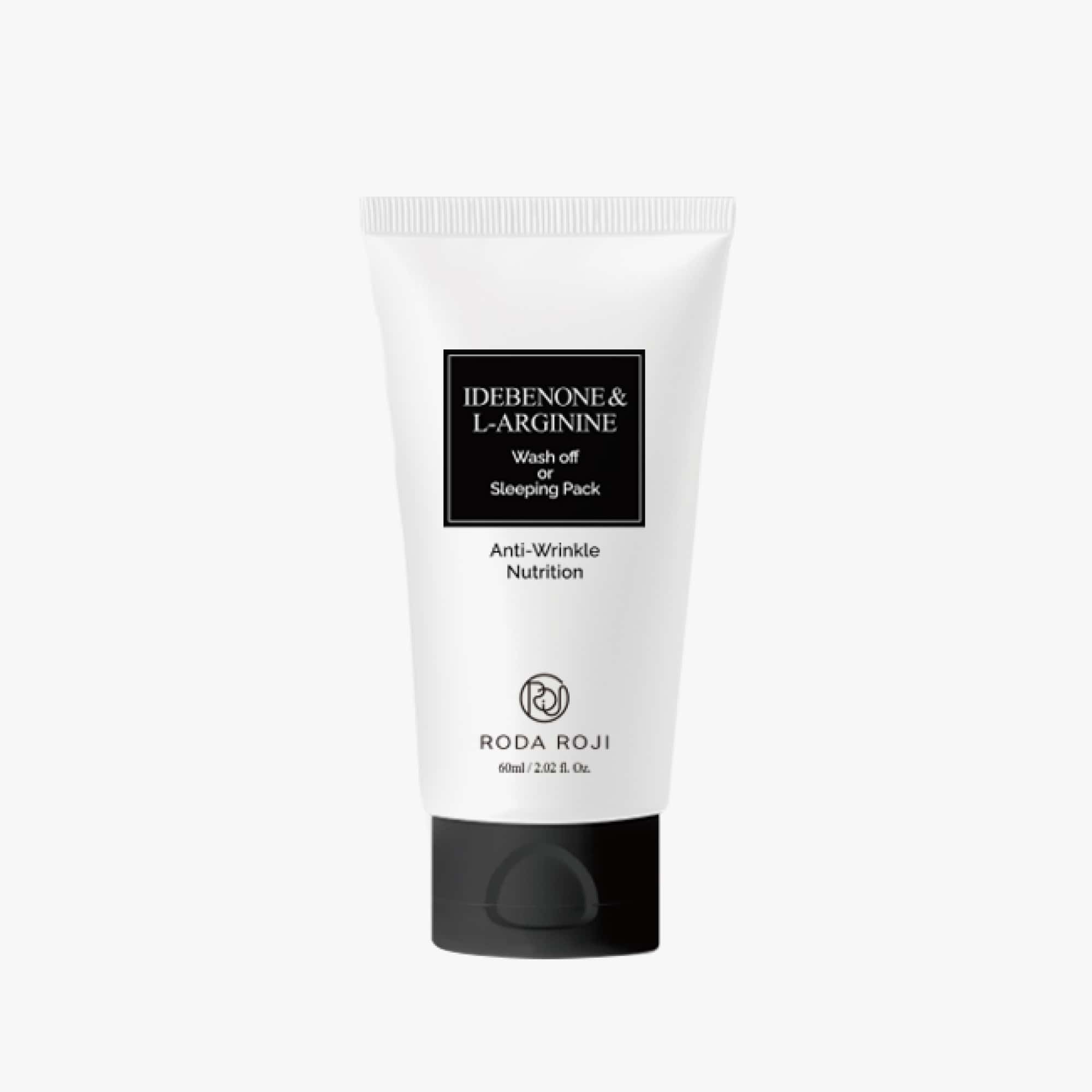 RODA ROJI Idebenon & L-Arginine Wash off or Sleeping Pack